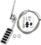 Universal Polished Aluminum Accelerator Pedal & Mr Gasket Cable Kit. Fixed Price $78.99.