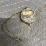 Antique Vintage Leader Amperes Gauge Meter Automobile Display Case. Fixed Price $32.00.