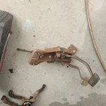 1964 1965 1966 Mustang Used Brake & Clutch Pedal Assembly. Fixed Price $150.00.