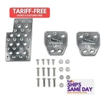 Steeda Autosports 555-1272, Kit Natural Aluminum Heel/toe Pedal Fits 15-16. Fixed Price $133.89.