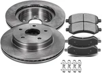 Ceramic Brake Rotor & Pad Kit For Ram, Dodge Chrysler Suvs/trucks. Fixed Price $151.36.