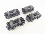 13-19 Mercedes GLS450 X166 Jack Pad Point Support Bracket Set Oem. Fixed Price $55.00.