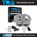 Trq Disc Brake Pad & Rotor Ceramic Front Rear Set For 05-10 Honda Odyssey. Fixed Price $217.95.
