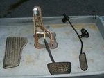 2000-2005 Toyota Celica Accelerator And Brake Pedal Set With Foot Rest Pad Oem. Fixed Price $75.00.