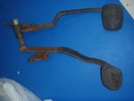 1966 1967 1968 Chevy Impala Belair Biscayne Brake Clutch Pedal Assembly. Fixed Price $230.00.