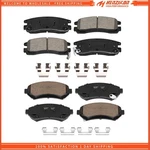 Front Rear Ceramic Brake Pads For Century Regal Impala Grand Prix Montana. Fixed Price $33.54.