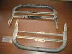 2003 Bombardier Can-am Quest 650 Steel Peg Step Footwell Skid Plate Set. Fixed Price $34.45.