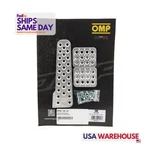 Omp OA0-1020-003, Kit Natural Aluminum Pedal Set Sandblasted W/ Long. Fixed Price $69.43.