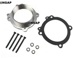 Billet Silver Aluminum Throttle Body Spacer For 2008-2012 Dodge Ram 4.7L V8. Fixed Price $49.99.