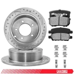 For Dodge Avenger Caliber Chrysler 200 Sebring Rear Disc Brake Rotors & Pads. Fixed Price $60.99.