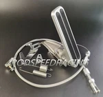 Street Rod Floor Mount Gas Pedal W/ 48" Ss Throttle Cable & Bracket Spring Set. Fixed Price $67.13.