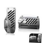 Car Pedal Covers, Anti-slip Brake & Accelerator Pad, Alloy 2 Pcs Black. Fixed Price $17.81.