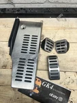 MK1 Audi Tt Oem Manual Brushed Aluminum Pedal Set, Gas Brake Clutch Dead /MK4 Vw. Fixed Price $75.00.