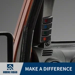Hooke Road A-pillar 4 Led Switch Pod Panel For 07-10 Jeep Wrangler Jk Left Side. Fixed Price $24.79.