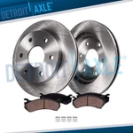 Front Disc Rotors And Ceramic Brake Pads Ford Navigator Lincoln Expedition. Fixed Price $149.52.