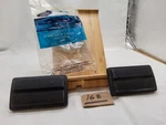 Pair Brake & Clutch Pedal Pad 1965/66 Ford Galaxie 500, Xl, W/4SP, Nos Code. Fixed Price $169.95.