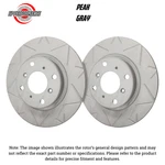 Sp Performance V30-1424 Grey Peak Brake Rotors 86 Dodge Power Ram 50. Fixed Price $308.20.