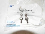 58 59 60 61 62 63 64 65 66 67 68 Chevy Nos Gas Pedal Mounting Floor Studs Bolts. Fixed Price $12.95.