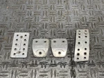 1999-04 Ford Mustang Roush Gt Pedal Cover Set- See Desc 293. Fixed Price $170.99.