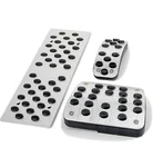 Amooca Non-slip Heavy Duty Alloy Aluminum Aotomatic Fuel Brake Foot Rest Car Ped. Fixed Price $29.99.