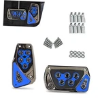 Car Pedal Covers, Anti-slip Thickened Foot Treadle For Brake & 2 Pcs Blue. Fixed Price $16.98.