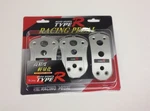 3PC Set Universal Auto Sport Type Clutch Brake Gas Racing Pedal Pads TR2444. Fixed Price $7.00.