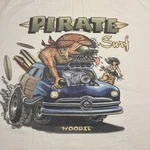 Vintage Pirate Surf Fink Ed Roth Style Hot Rod Woodie Shirt Xl Usa Rare. Fixed Price $125.00.