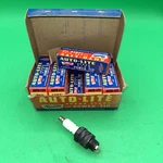 Autolite AR52 Vintage Antique Spark Plugs V8 Mopar 1957 1958 Nos Box Of Ten. Fixed Price $95.00.