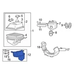 For Toyota Avalon 2000-2004 178050A030 Lower Engine Air Intake Resonator. Fixed Price $234.38.