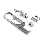 Carburetor Throttle Cable Bracket Kit - Polished W/ Return Springs And Mount. Fixed Price $32.21.