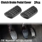 2PCS Anti-slip Clutch Brake Pedal Cover Car For Toyota RAV4 Black. Fixed Price $15.19.