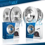 13.58 Inch Front And 12.40 Rear Brake Rotors For 2014 - 2019 Cadillac Cts. Fixed Price $180.27.