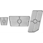Billet Specialties 198622 Aluminum Pedal Cover Kits Grooved Polished New. Fixed Price $223.59.