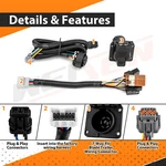 7-WAY Trailer Wire Harness For Nissan 05-26 Frontier, 09-13 XTERRA,09-12 Equator. Fixed Price $49.99.