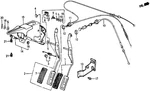 Genuine Honda Bracket Pedal 46590-SB6-670. Fixed Price $39.27.