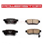 Powerstop Rear Disc Brake Pad Set For 1989 Honda Accord - Braking Stopping Cv. Fixed Price $46.75.