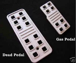 1997-2013 C5 & C6 Corvette Aluminum Gas And Dead Pedal Set. Fixed Price $159.99.