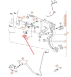New Volkswagen Up Clutch Pedal Hall Sensor 5Q0927810A Original 5Q0-927-810-A. Fixed Price $121.30.