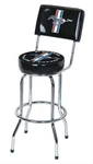 Summit Racing Gifts Ford Mustang Swivel Stool FRD-42203. Fixed Price $153.99.