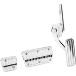 1967-1970 Fits Chevy C10 Billet Aluminum Manual Pedal Pad Kit-polished. Fixed Price $450.99.