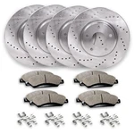 Front & Rear Drilled Brake Rotors + Pads For Chevy Equinox Malibu Gmc Terrain. Fixed Price $215.60.