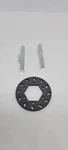 Tgn Carbon Fiber Graphite Brake Rotor Aluminum Pads Hpi Baja Rovan King Motor 5B. Fixed Price $31.99.