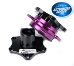 Nrg Sfi 42.1 Spec Shaped Quick Release Black Body & Purple Ring SRK-R200BK-PP. Fixed Price $120.00.