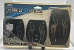 Custom Accessories Black Widow Pedal Pads Kit #23167 - New 2009. Fixed Price $17.95.