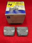 Gm Buick Chevrolet Pontiac Oldsmobile Parking Brake Pedal Pads (2) 3893181 Nos. Fixed Price $19.73.