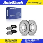 Front Drilled Slotted Brake Rotors Ceramic Pads For Chevrolet, Hhr 2006-2011. Fixed Price $77.23.