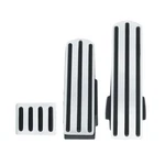 Billet Aluminum With Black Rubber Pedal Set For Kenworth. Fixed Price $189.99.