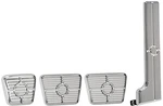 Billet Specialties Polished Pedal Kit,gas,clutch,brake,& E-BRAKE,1958-64 Manual. Fixed Price $399.99.