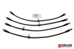 Ams Performance Stainless Steel Brake Lines 2008-2015 Mitsubishi Evo X. Fixed Price $154.95.