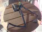 1949 F-1 Ford Clutch / Brake Pedal Bracket "rebuilt" Nice! 1948 1950 1951 1952. Fixed Price $299.99.